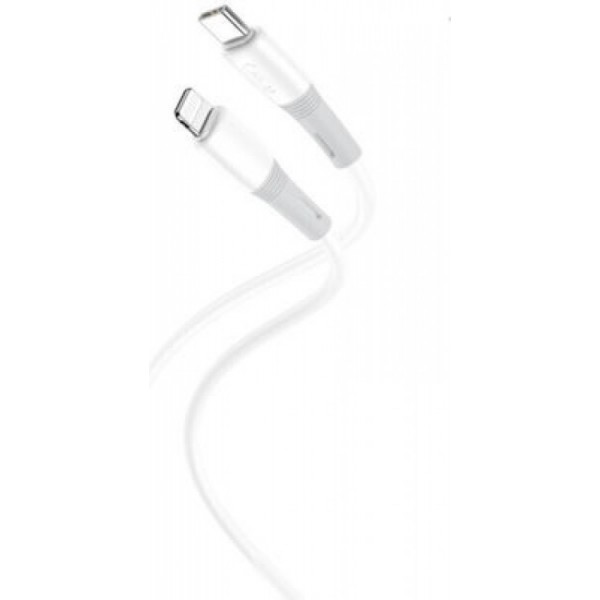 XO cable NB-Q226A USB-C - Lightning 1m 27W white