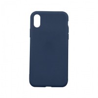 Matt TPU case for iPhone XR dark blue