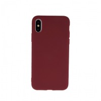 Matt TPU case for iPhone 11 burgundy