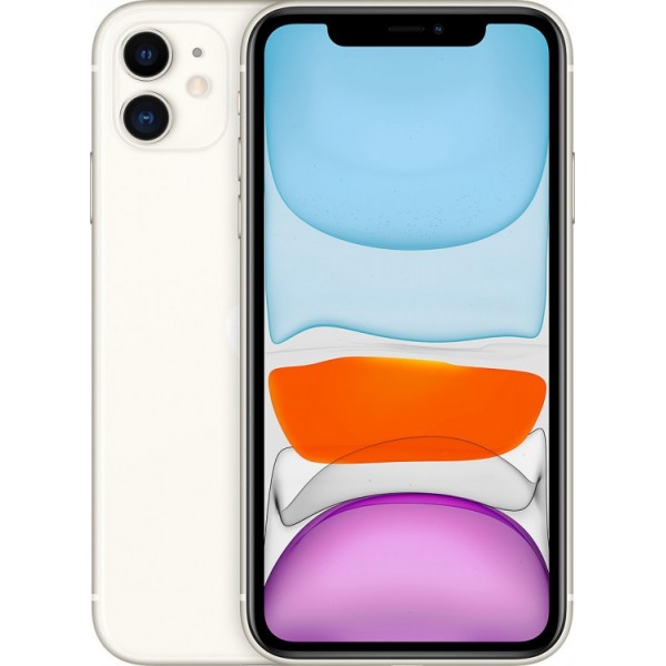 IPhone 11, 128GB, White-MARGINAL VAT